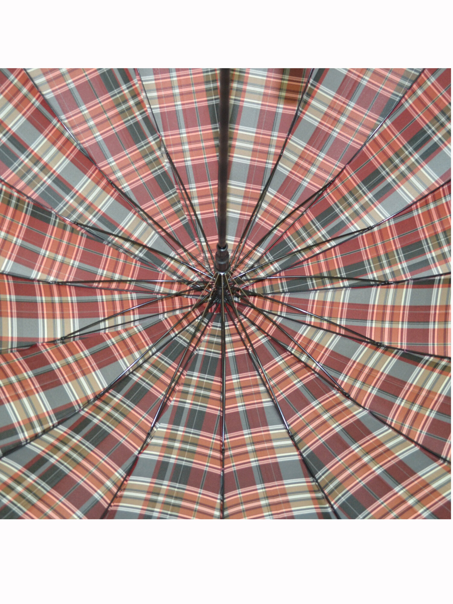 Зонт-трость Ame Yoke, бордовый — фото 1