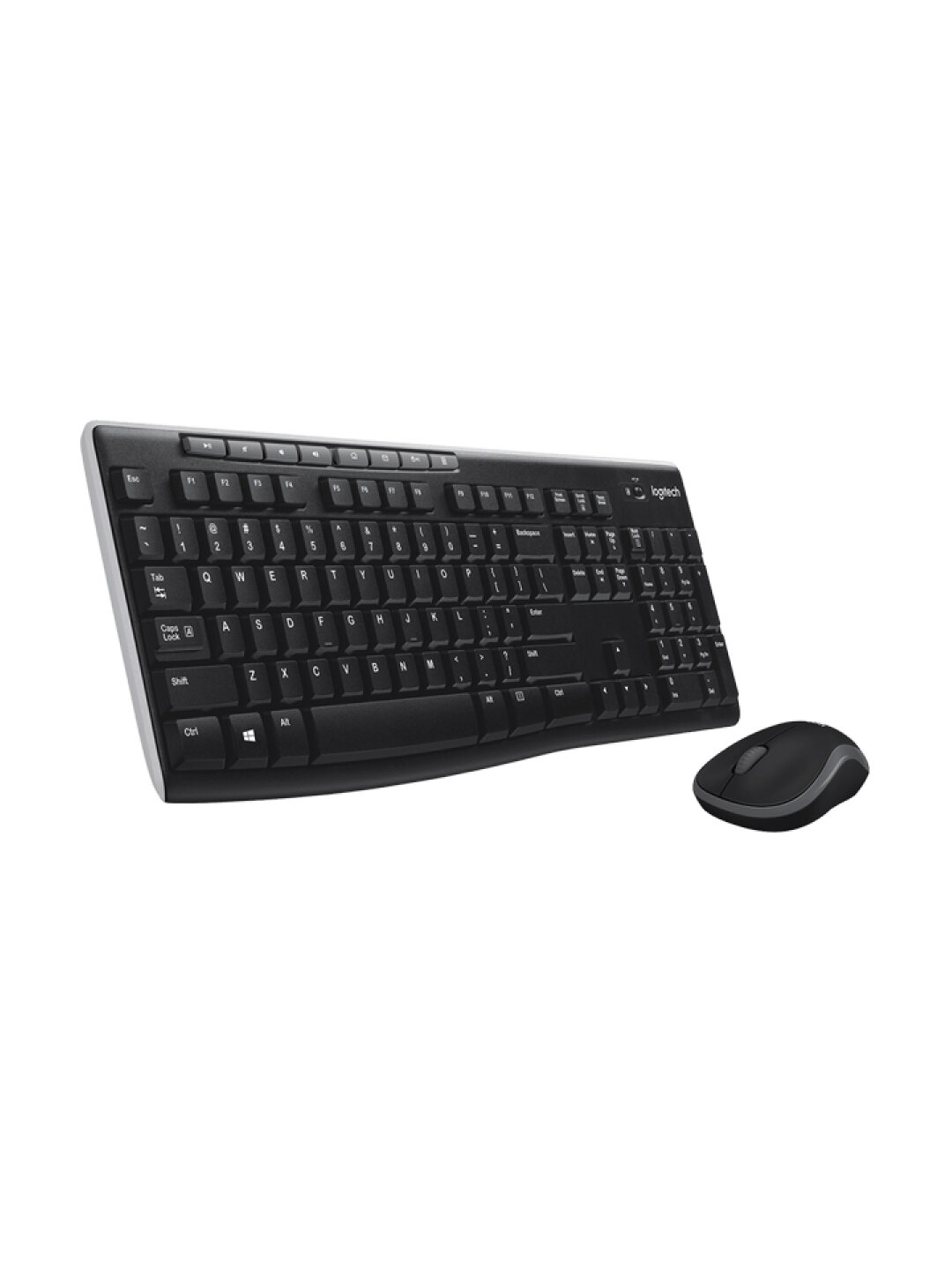 Беспроводной комплект Logitech клавиатура + мышка Wireless Combo MK270 Black USB, RUS/EN, L920-004518 — фото 1