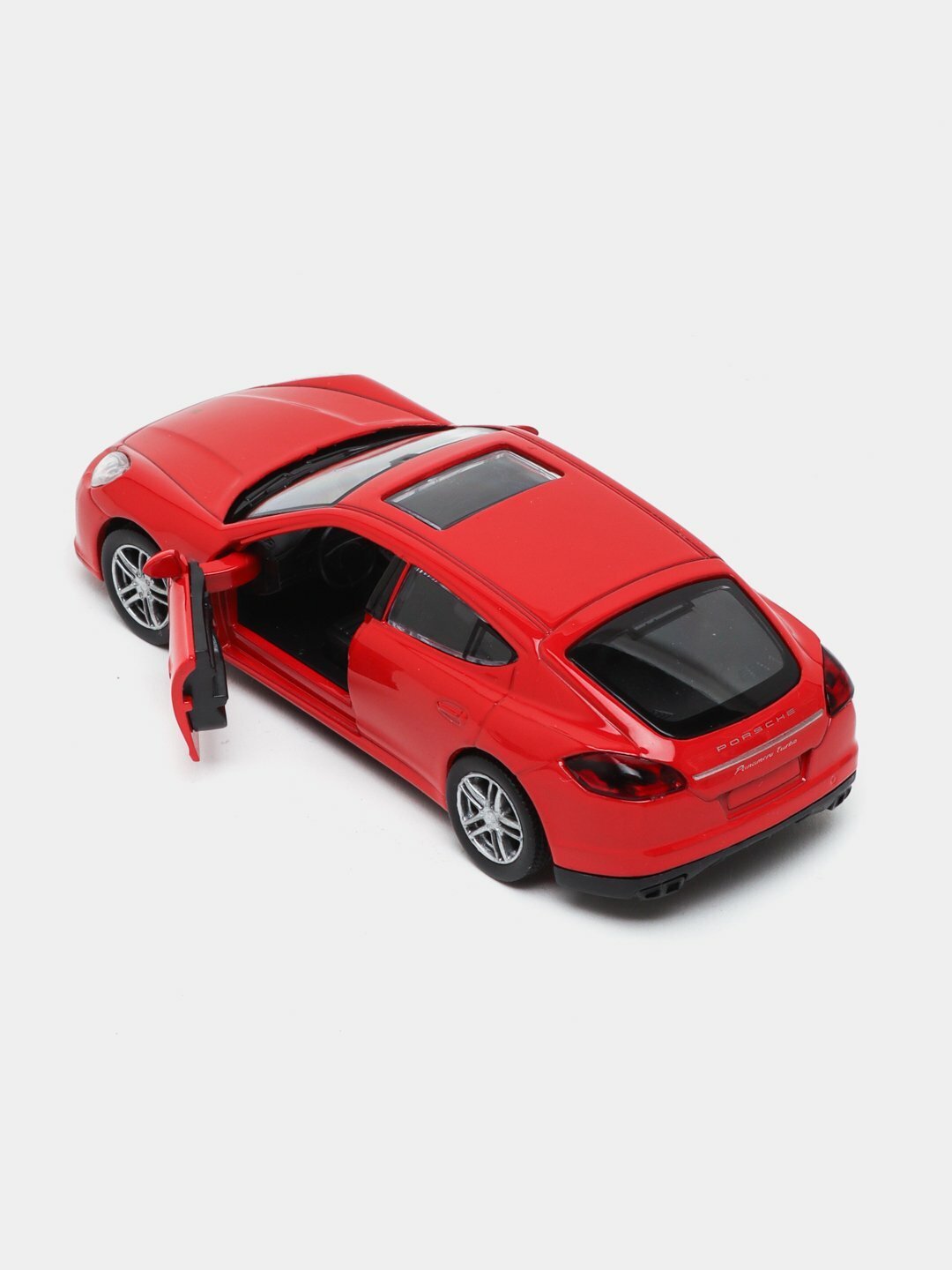 Инерционные коллекционные игрушечные машинки 1:36, Porsche panamera turbo Красный — фото 1