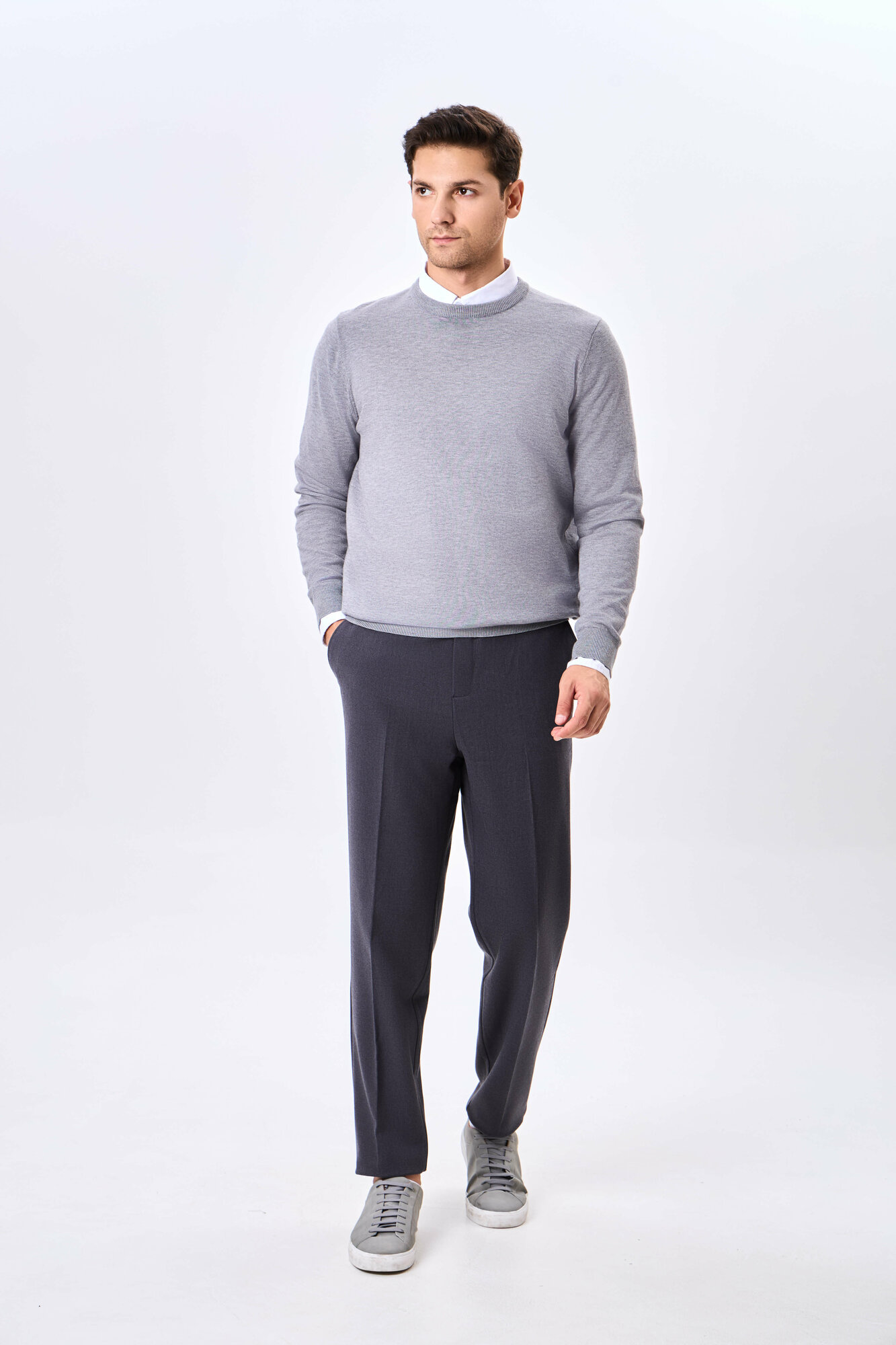 Брюки TERRA PRO, размер 33, grey