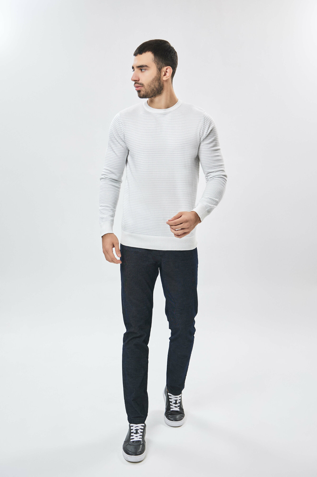 Брюки классические TERRA PRO, размер 34, navy — фото 1