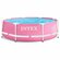 Бассейн каркасный Intex 28290 Pink Metal Frame 244х76см, 2843л