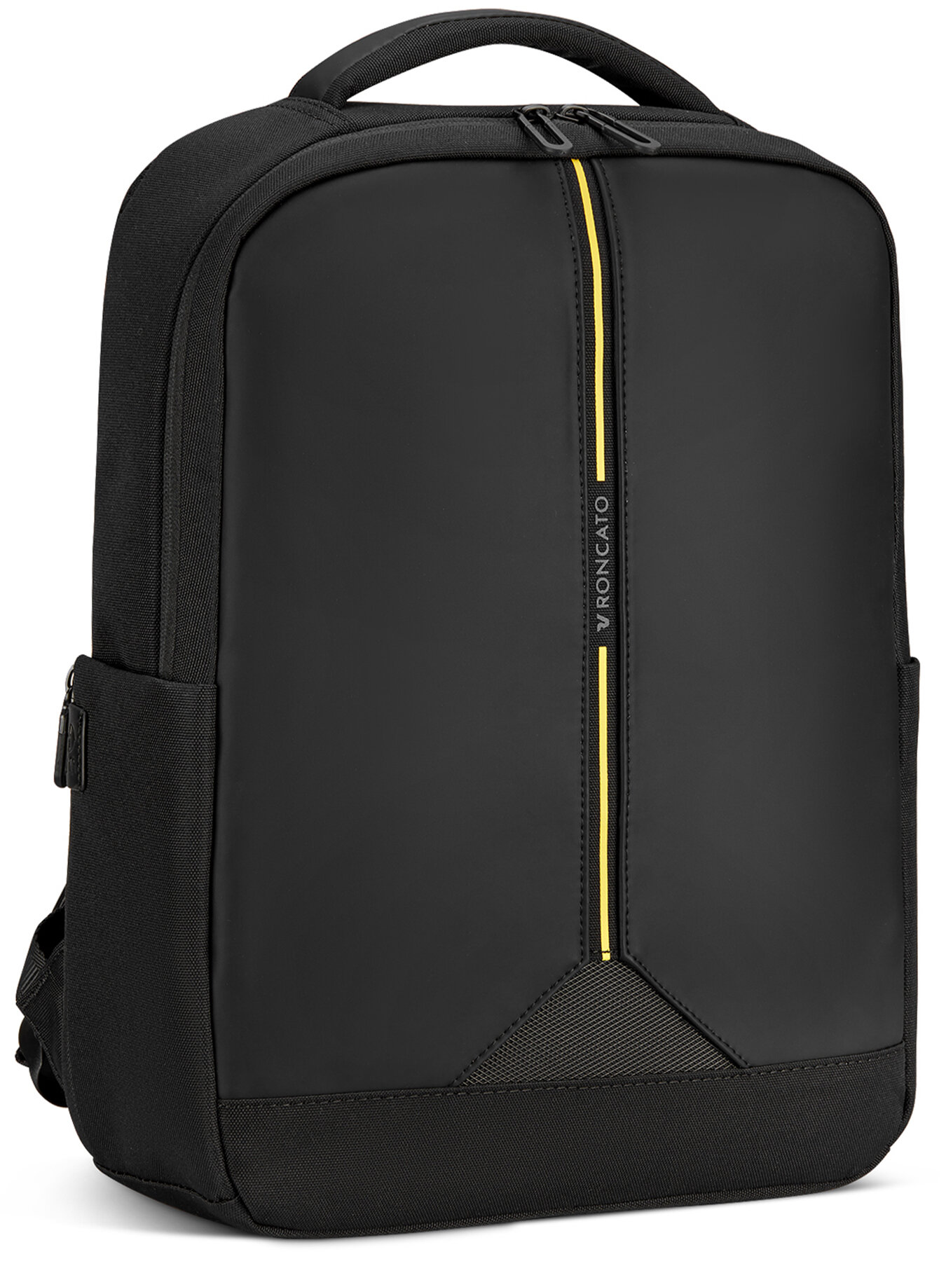 Рюкзак Roncato 412272 Clayton Laptop Backpack 14 *96 Black Yellow
