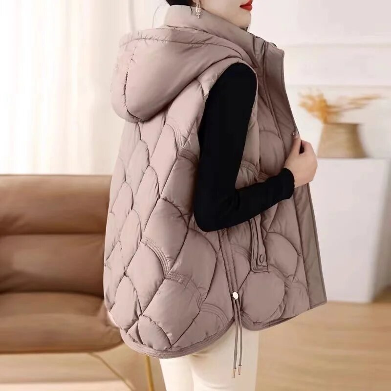 Жилет HUAPANGLSL, размер 4XL, бордовый