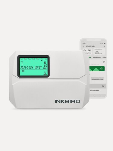 Изображение товара Контроллер полива INKBIRD IIC-800-WIFI, 8 зон полива, поддержка WI-FI, экран