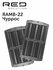Панели для минипекарен RED Solution RAMB-22, антипригарное покрыт...