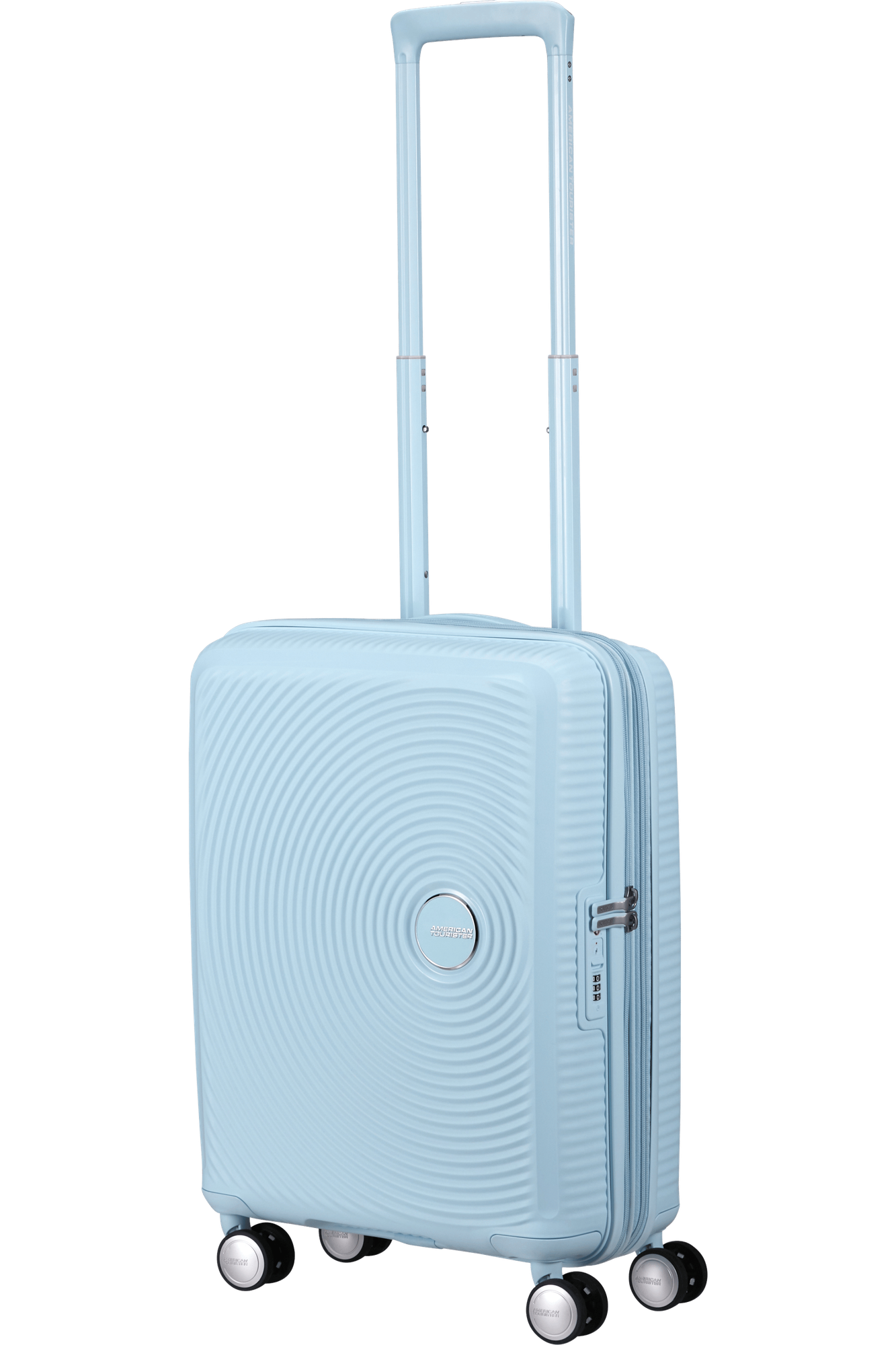 Чемодан American Tourister, 41 л, размер S, pastel blue — фото 1