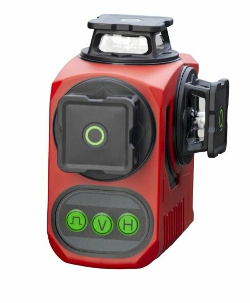 Нивелир лазерный ELITECH ПЛ 360-3-ЗЕЛ (25м 1*360/верт 2*360 +/-0.4мм/м 1/4