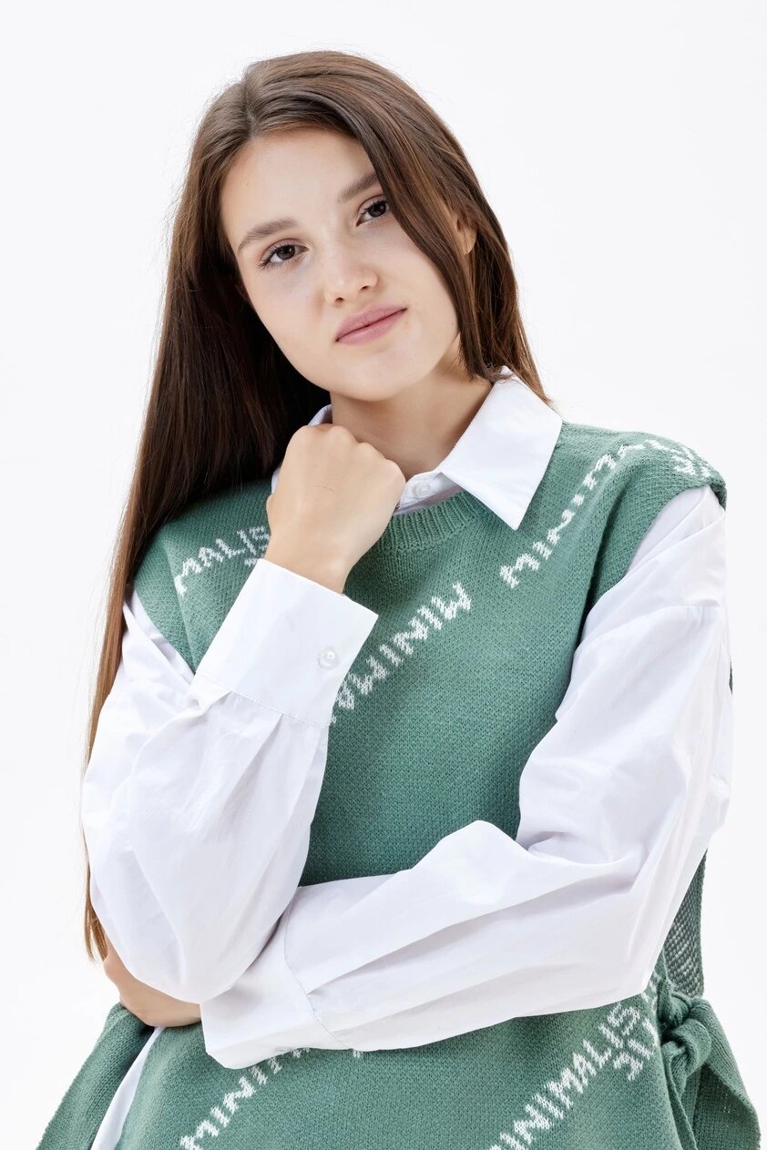 Жилет Selfie, размер L, зелeный — фото 1