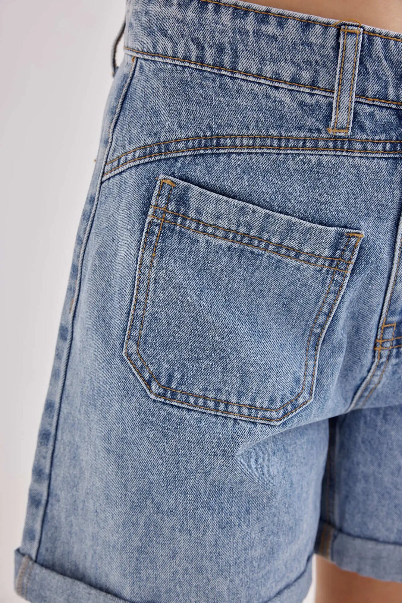 Шорты Selfie, размер 29, голубой — фото 1