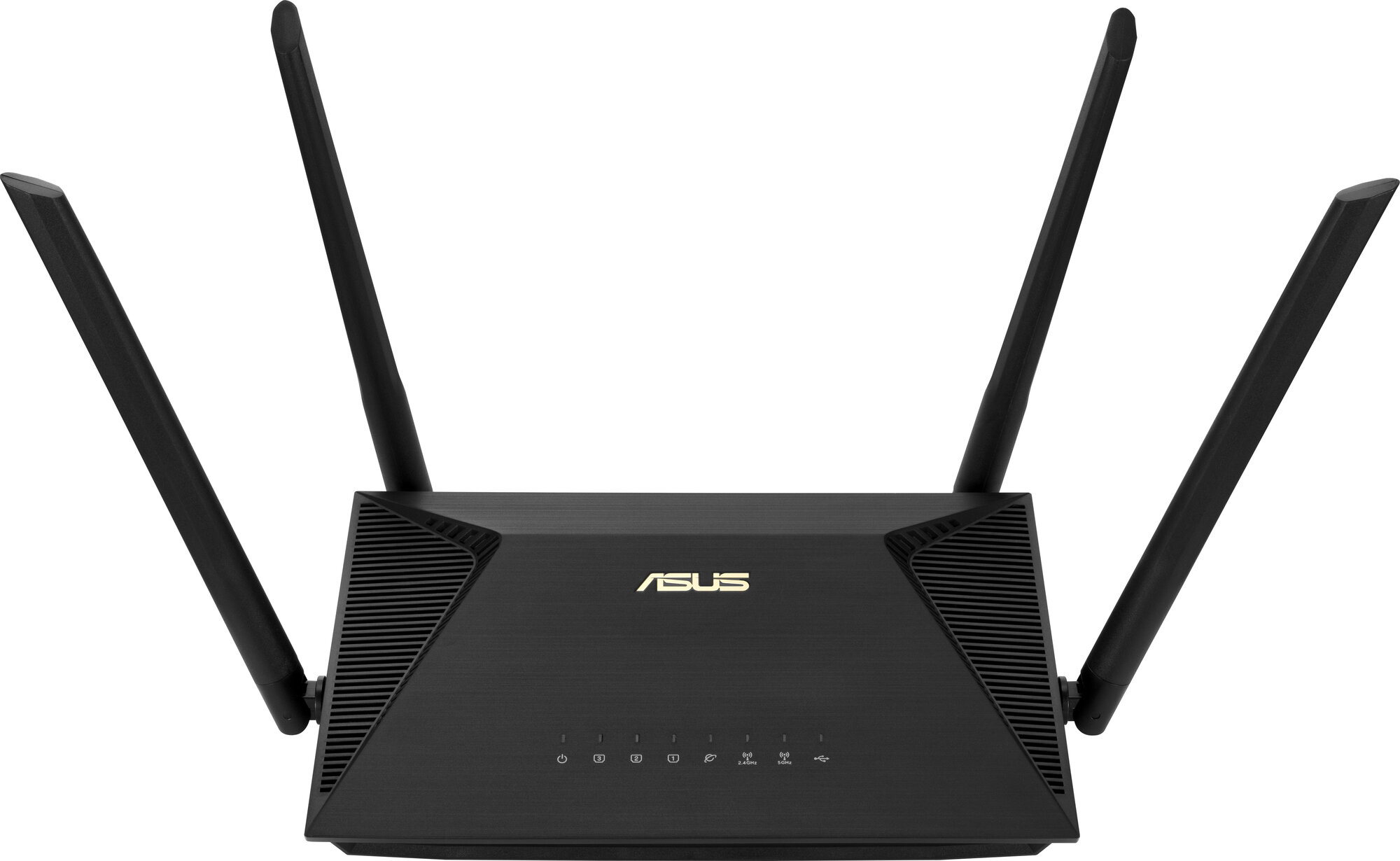 Беспроводной Wi - Fi роутер ASUS RT-AX53U, 4 антенны, чёрный — фото 1