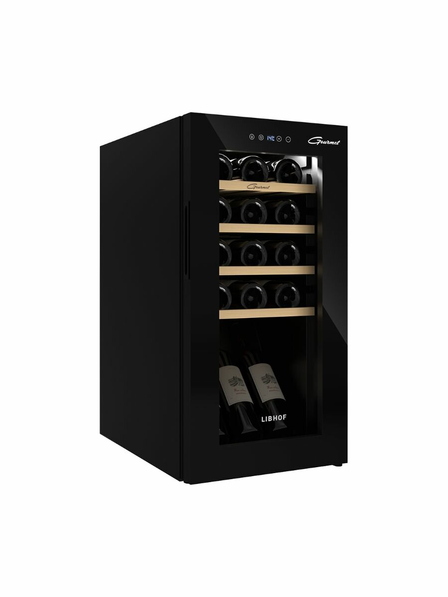 Винный шкаф Libhof GM-15, черный