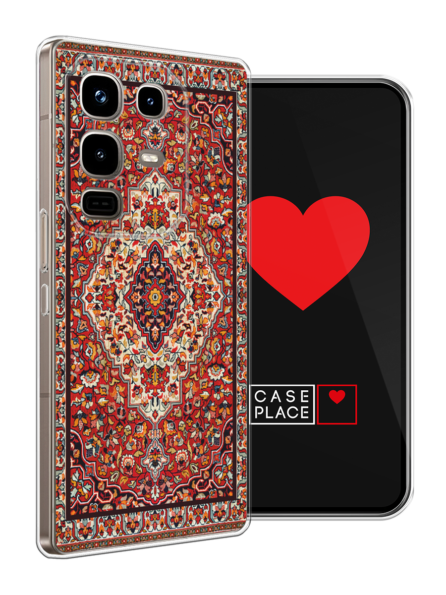 Чехол на Infinix Note 50 Pro / Инфиникс Нот 50 Про с принтом Красный ковёр — фото 1