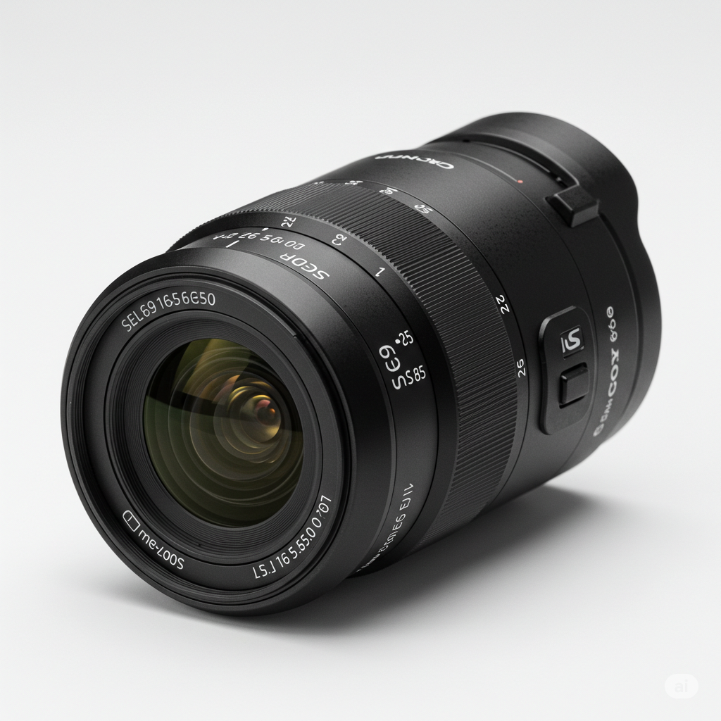 Sony SELP1650 16-50mm f/3.5-5.6 OSS E-Mount Lens – Compact Power Zoom with Optical SteadyShot
