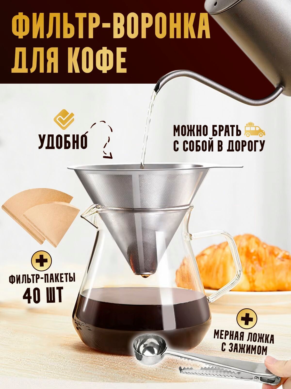 Воронка для заваривания кофе