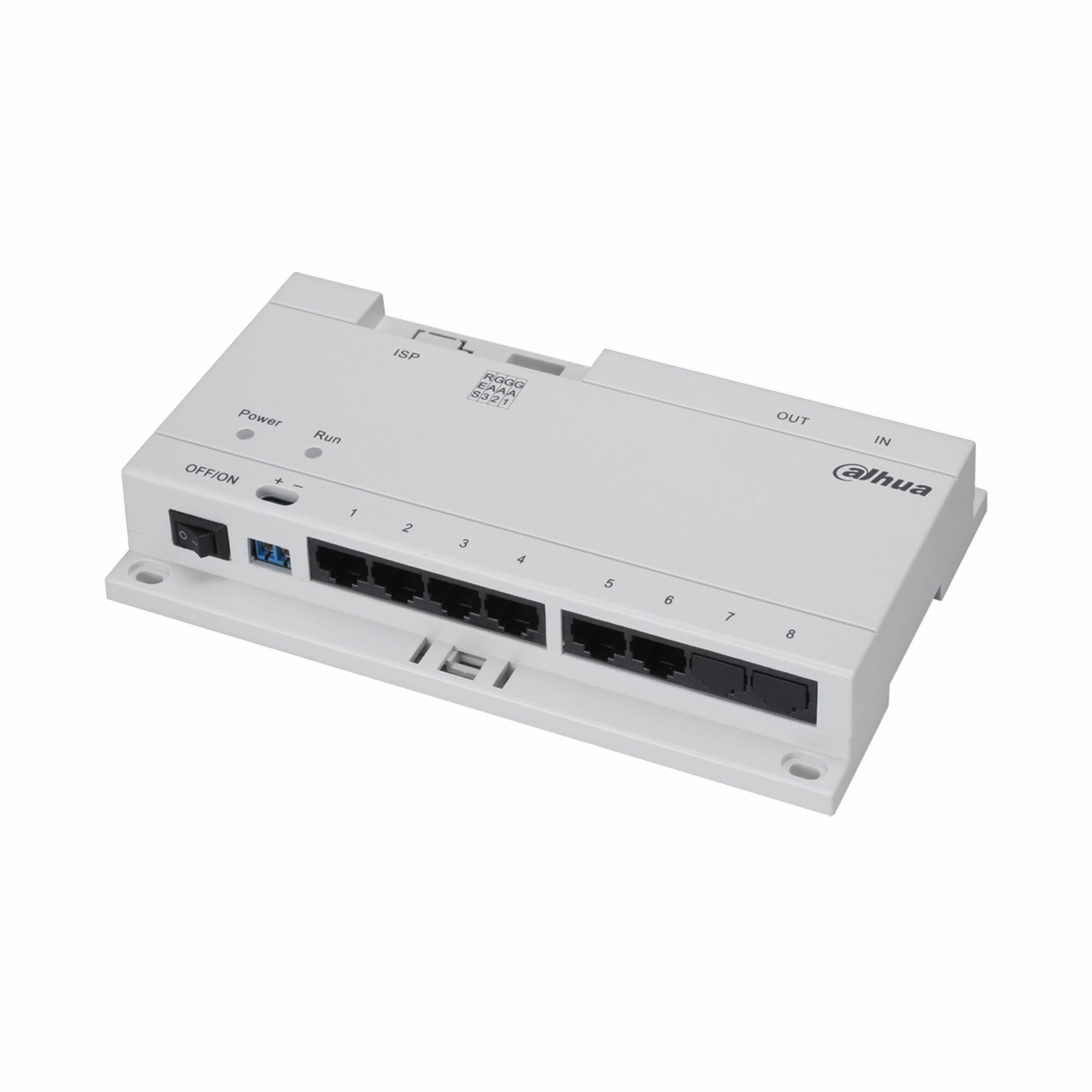 Коммутатор POE для IP-систем с питанием 8 устройств