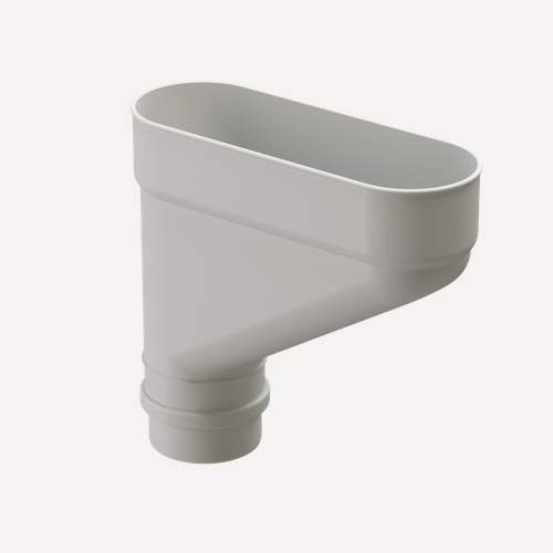 Изображение товара Docke LUX Коллектор (Пломбир), диаметр трубы 100, толщина 1.9