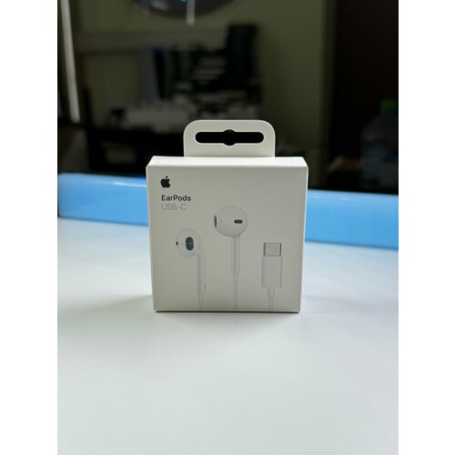 Наушники проводные оригинальные от Apple EarPods USB-C белые 3390₽