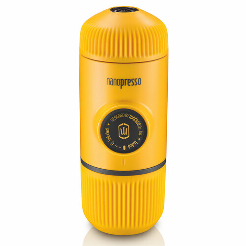 Ручная эспрессо кофеварка Wacaco Nanopresso, желтая