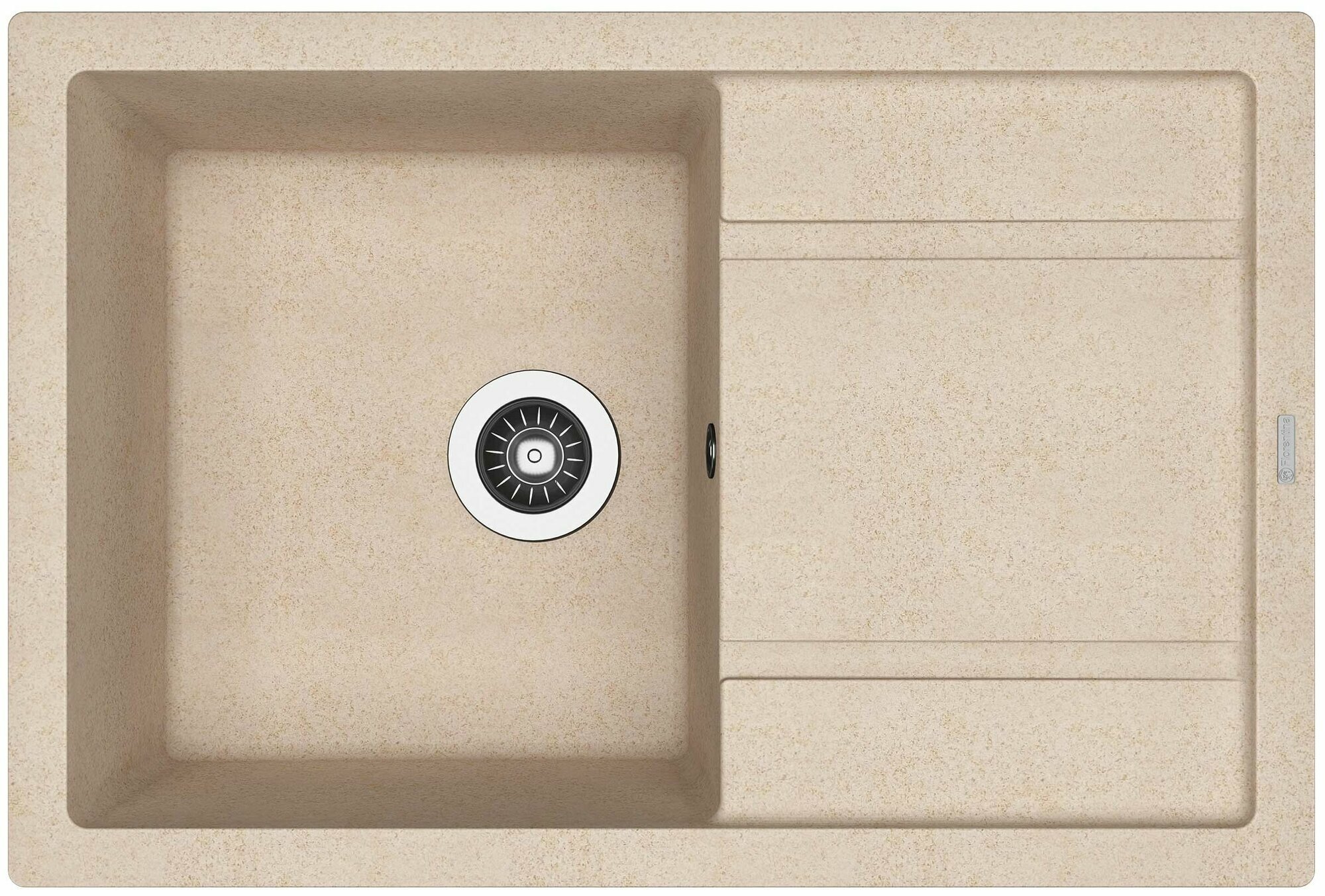 Мойка Florentina Липси 760 песочный Fg (20.160. D0760.107)