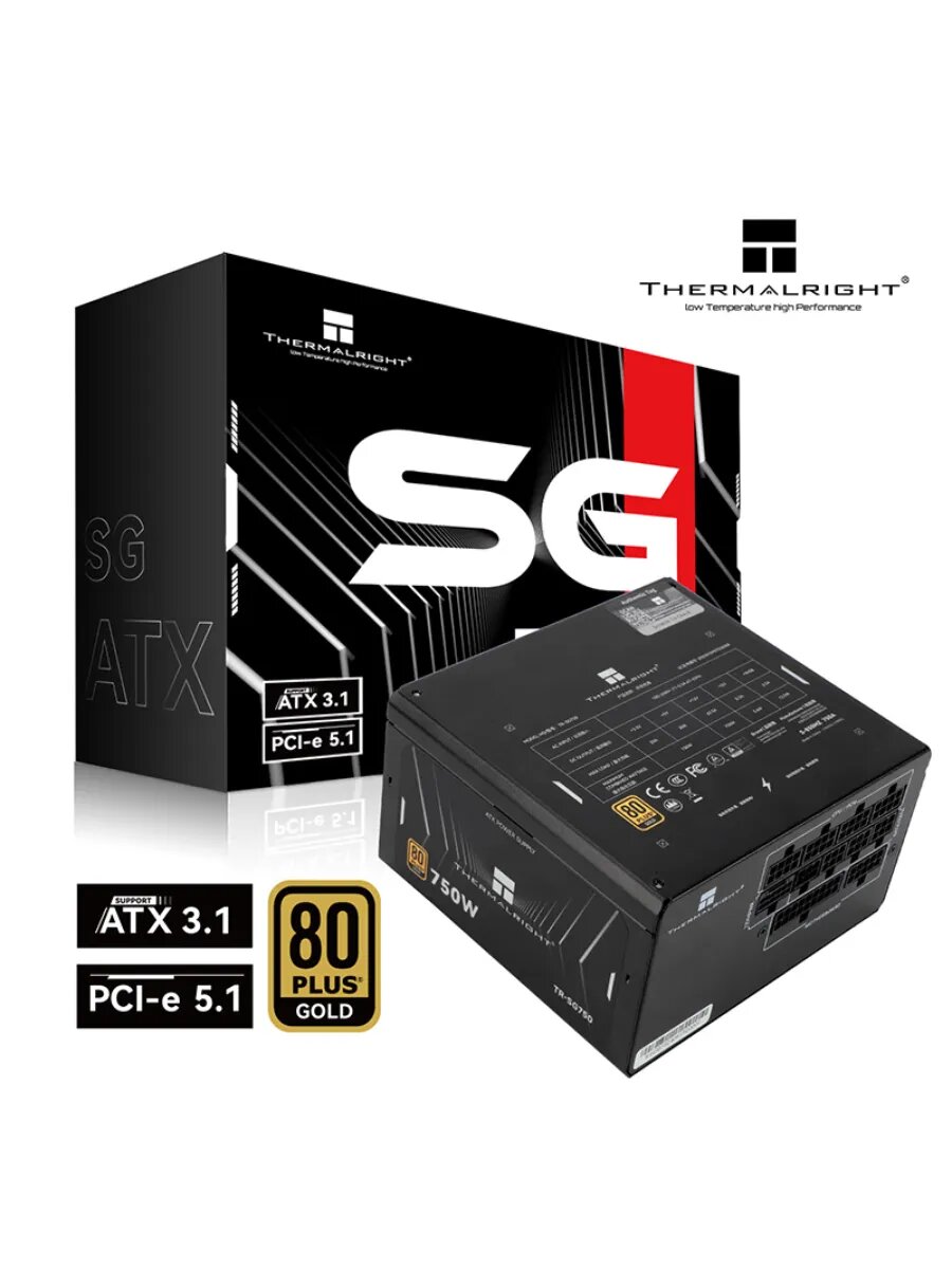 Блок питания компьютера Thermalright TR-SG750 BLACK