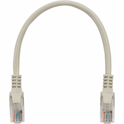 Кабель витая пара Cablexpert PP12-0.25M 5e 0, 25 м