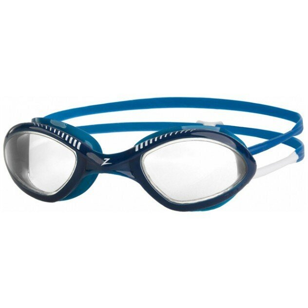 Очки для плавания ZOGGS Tiger, Blue/White голубой/белый (BLWHCLR) (Regular, голубой/белый (BLWHCLR))