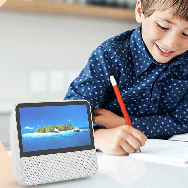 Многофункциональный портативный проигрыватель CD/VCD/DVD с функцией Bluetooth, 7-дюймовый сенсорный экран высокой четкости 1080P, литий-ионный аккумулятор, два встроенных динамика — фото 1