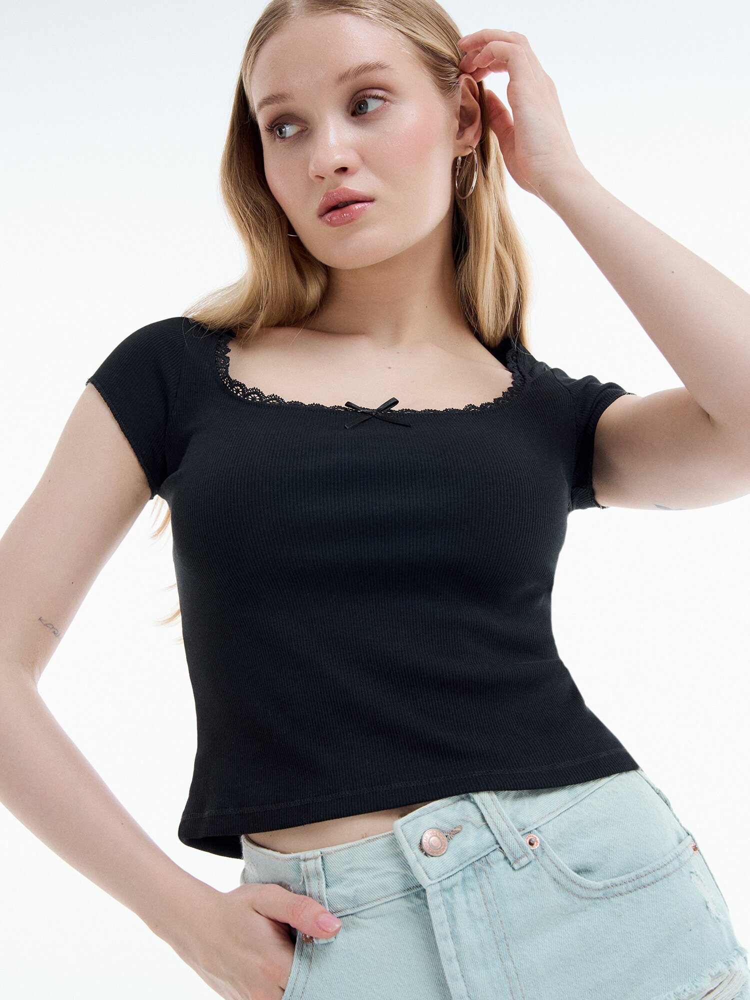 Футболка спортивная ТВОЕ размер XL черный