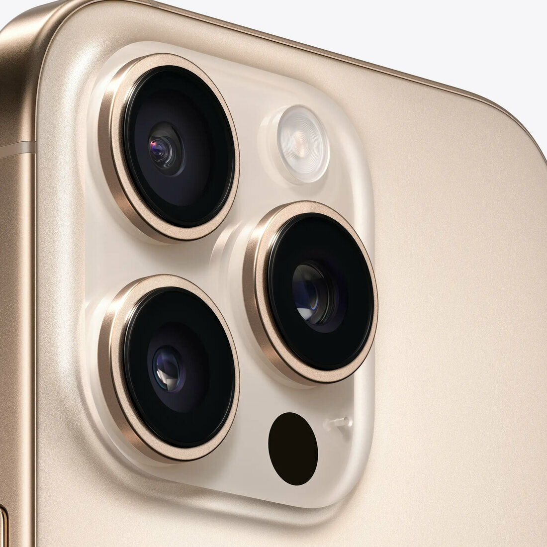 Смартфон Apple iPhone 16 Pro Max 256 ГБ, Dual: nano SIM + eSIM, пустынный титан — фото 1