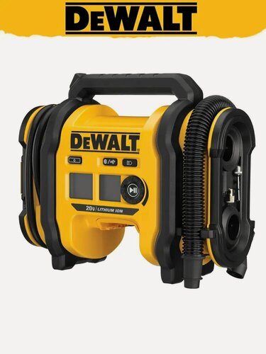 Изображение товара DEWALT DCC020IB 20V MAX Насос для накачивания шин Компактный портативный светодиодный фонарь Только инструмент