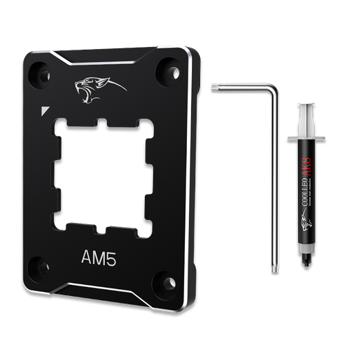 Рамка крепления процессора на сокет AM5: Coolleo CL-BC Black