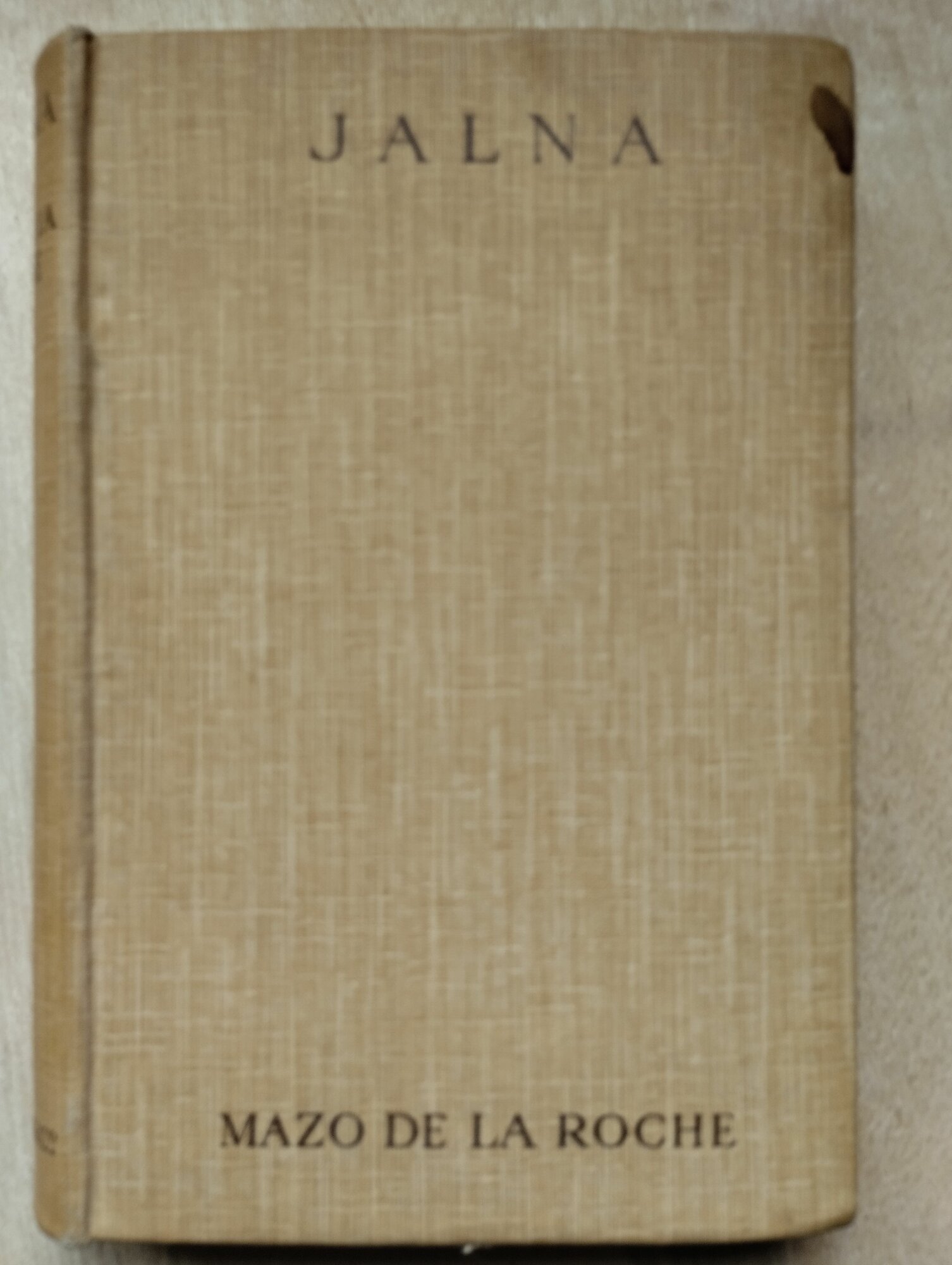 Mazo De La Roche. Jalna / Джална (на французском языке)