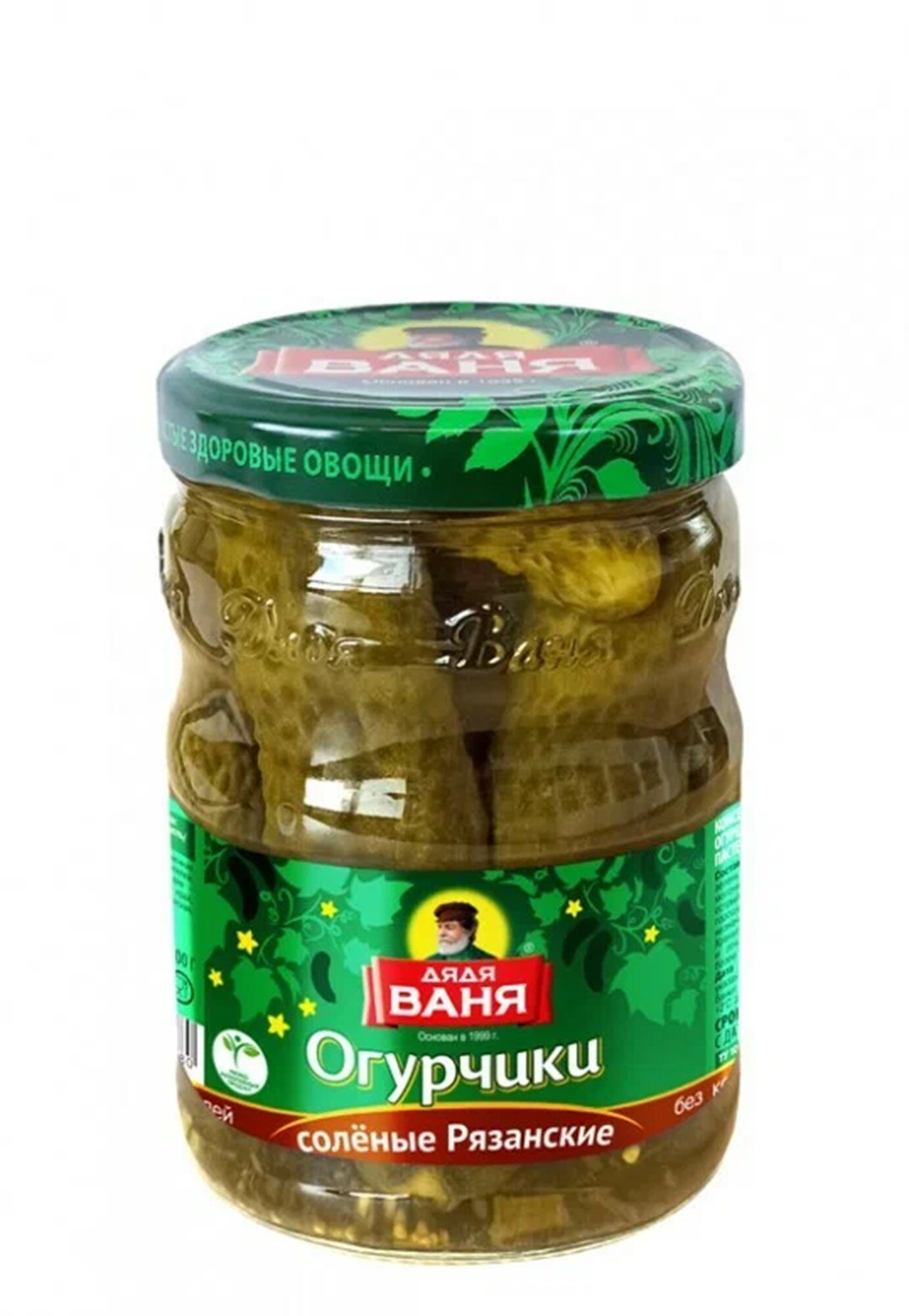 Огурцы "Дядя Ваня" соленые Рязанские 950 г