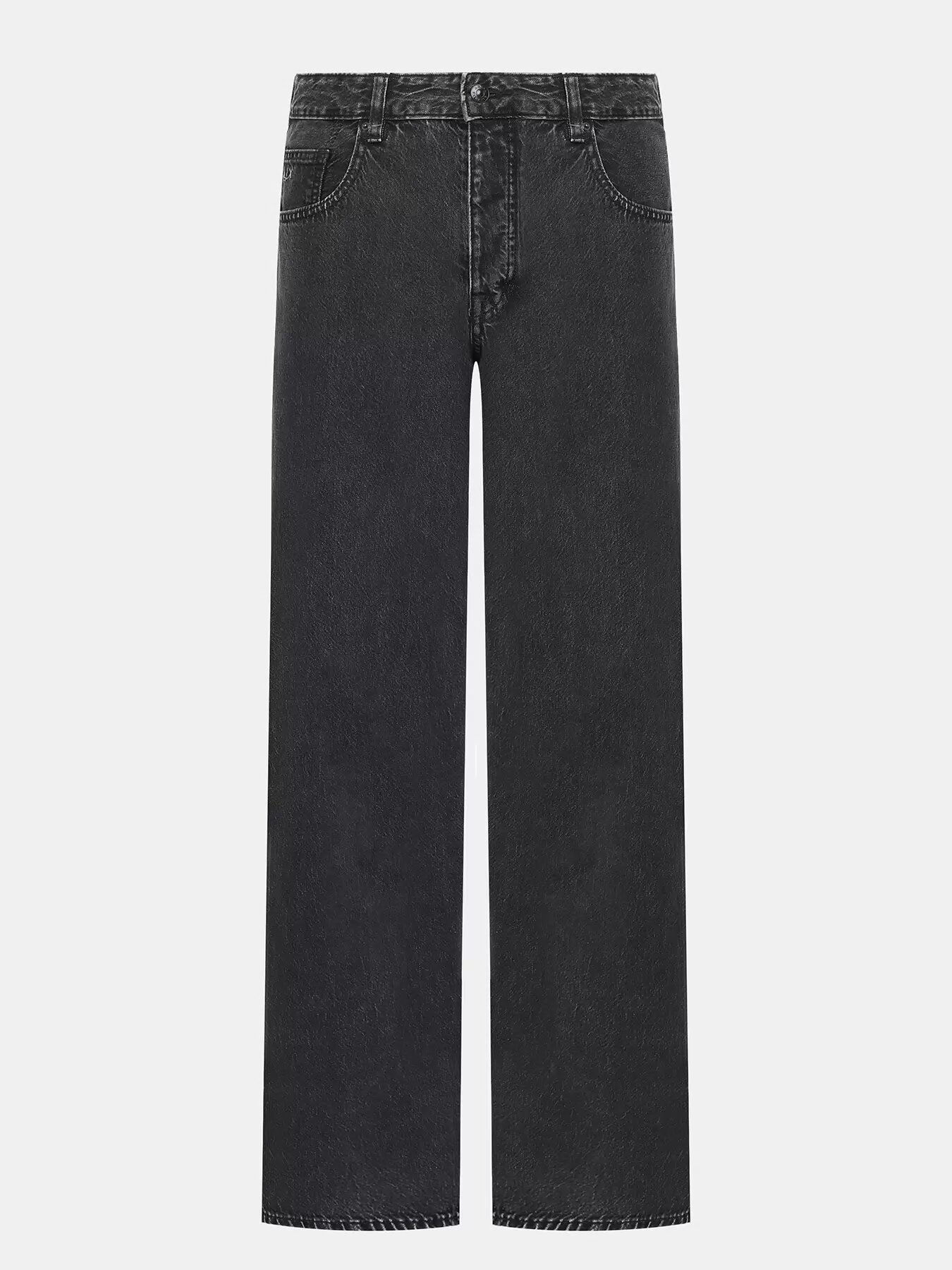Джинсы багги Armani Exchange, размер 36, черный