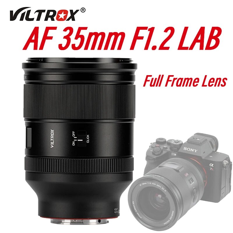 Viltrox AF 35mm F1.2 LAB Объектив для Sony FE