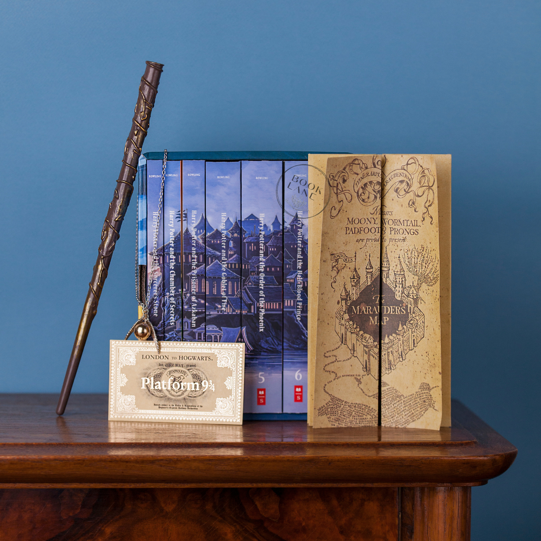 Harry Potter Scholastic 7 books set в подарочном кейсе + подарок