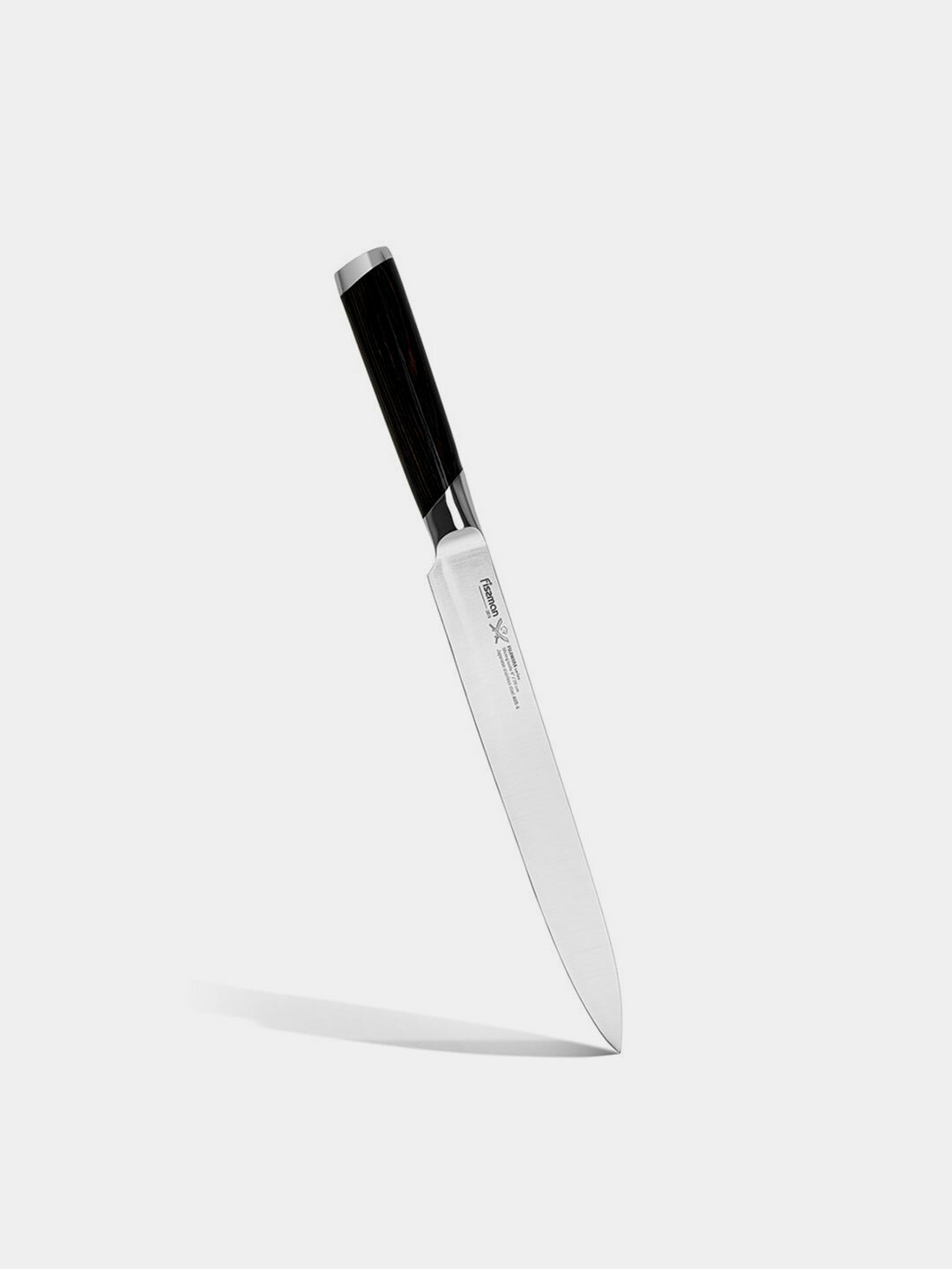 Нож слайсер FISSMAN FUJIWARA 2815 20 см, AUS‑6 сталь, Pakka Wood рукоять