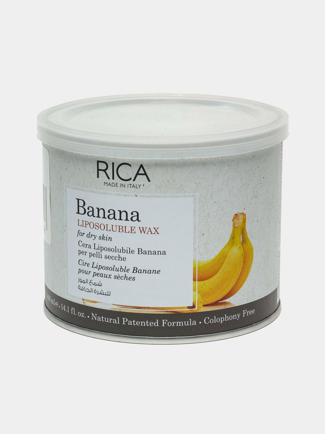 Воск для депиляции "RICA", горячий, гипоаллергенный, 400 мл, Италия
