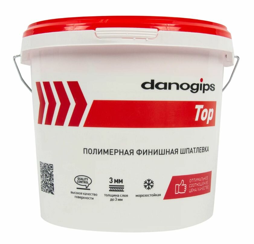Шпаклевка готовая финишная Danogips Dano Top 5 кг