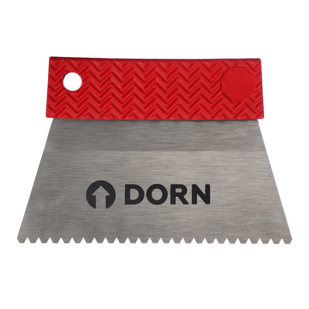 Шпатель зубчатый DORN 180 мм B3