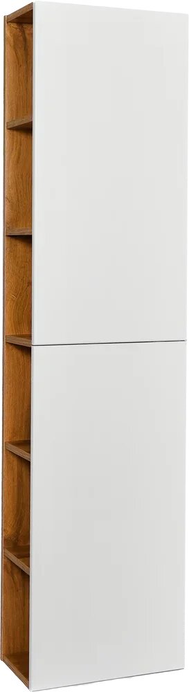 Шкаф-пенал для ванной VIANT Бостон 40 см белый подвесной