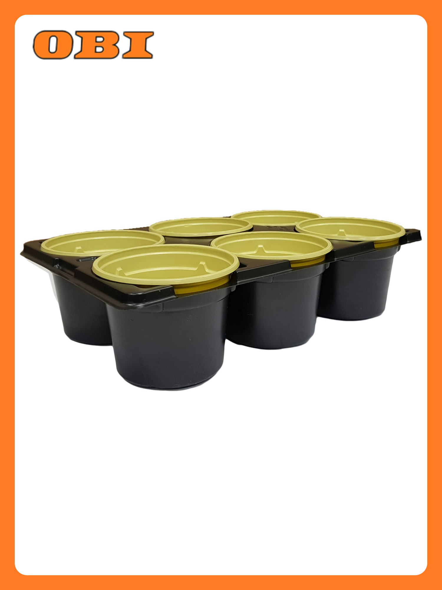 Горшок ГазонCity 9х68 см 6 шт