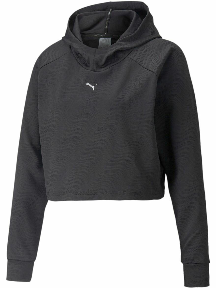 Толстовка спортивная PUMA Flawless Pullover Hoodie размер M  черный
