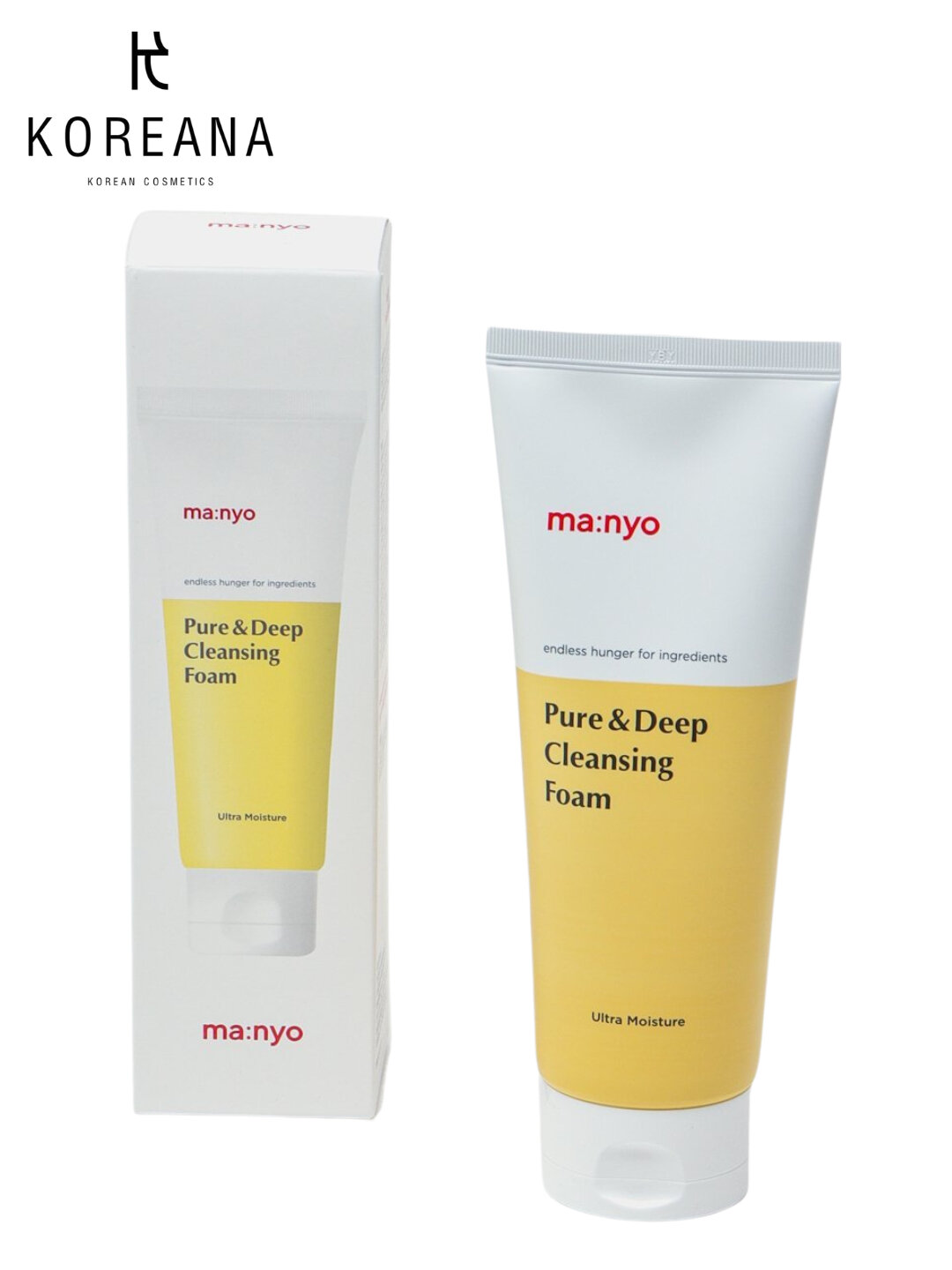 Пенка для глубокого очищения пор с церамидами Manyo Pure Deep Cleansing Foam