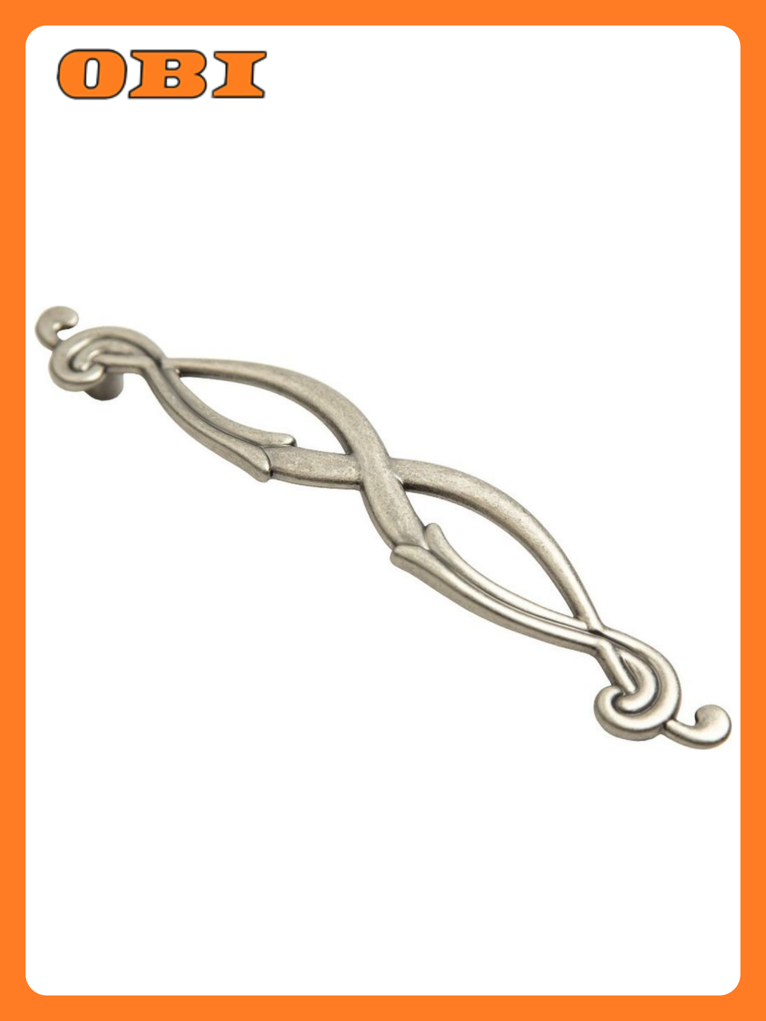 Ручка скоба 128 мм черненый старинный цинк KERRON RS 119 128 BAZ