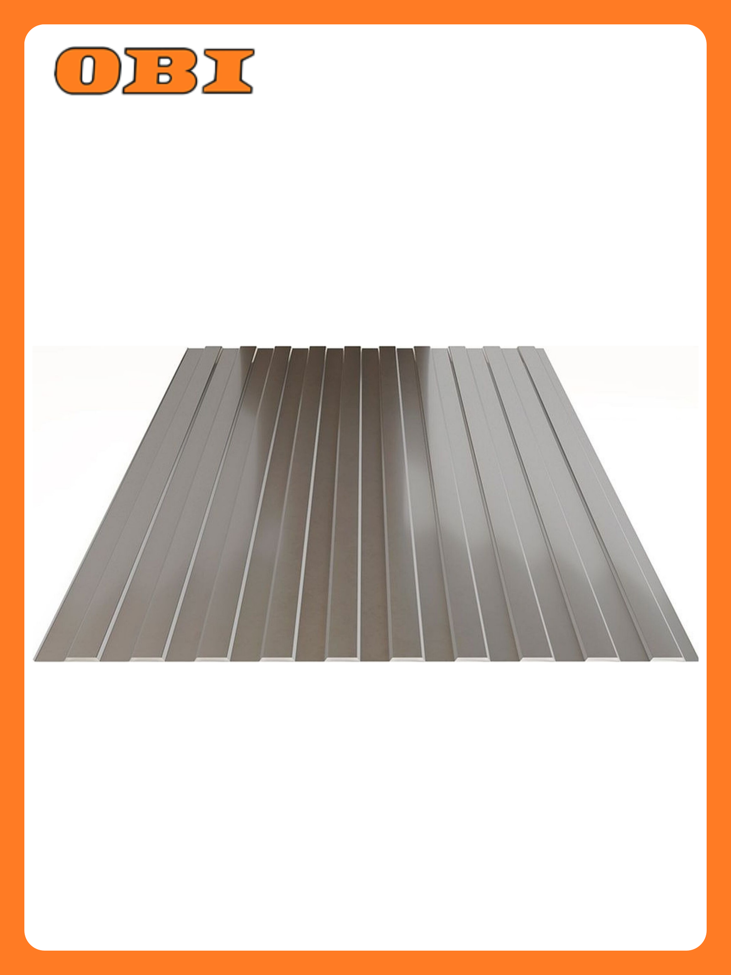 Профнастил Таврос C 8  светло серый  2000x1200 мм  толщина 0 35 мм