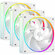 Вентиляторы Id-cooling AF-127-ARGB-W TRIO, для корпуса, RGB-подсв...