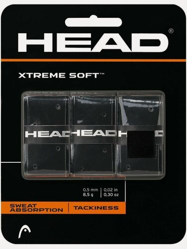 Изображение товара Овергрипы Head XtremeSoft Grip Overwrap Унисекс 285104-BK BK
