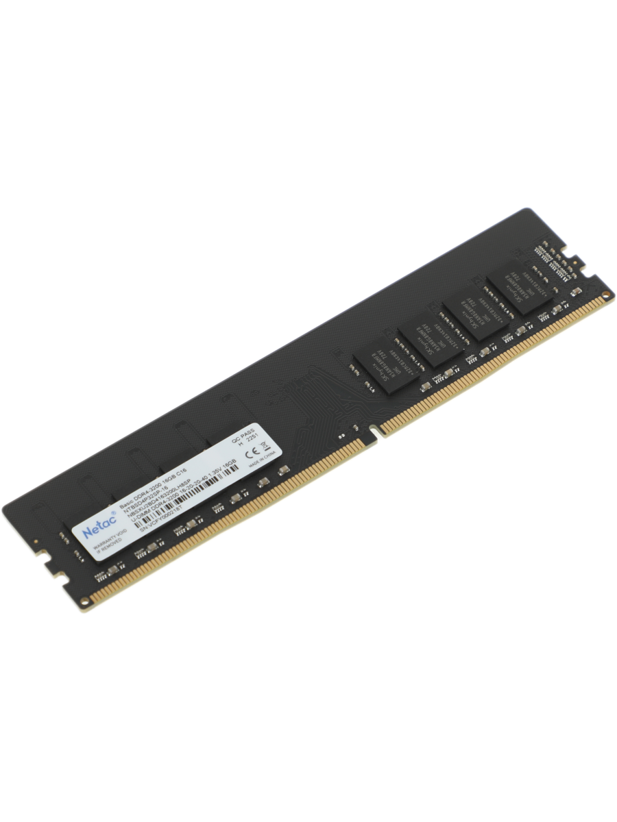 DDR4 16gb(8×2) 3200MHz Комплект памяти DDR4 DIMM 16Gb (2x8Gb), 3200MHz, CL16, 1.35V Team